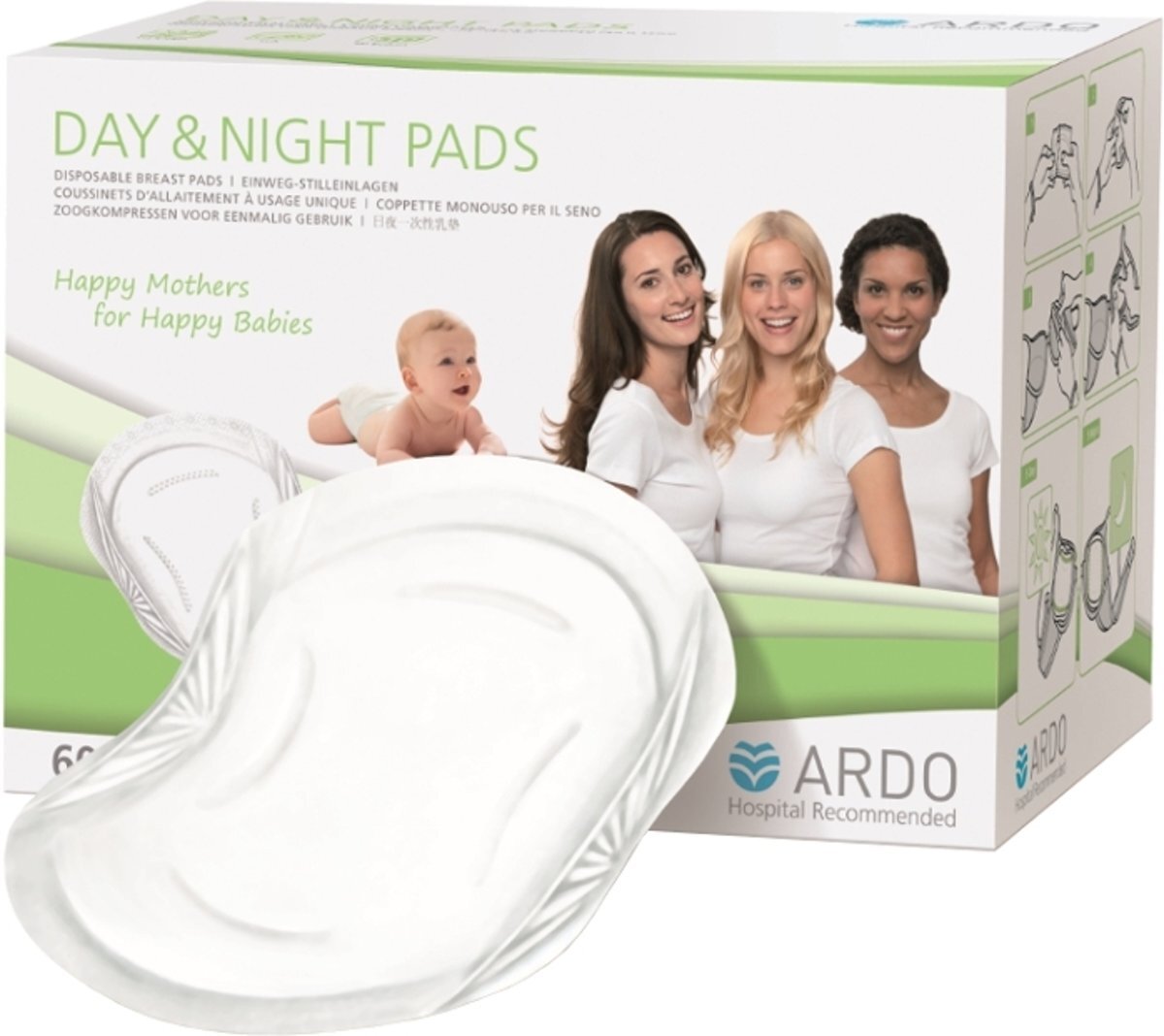 Ardo Day And Night Pads