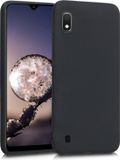 kwmobile telefoonhoesje geschikt voor Samsung Galaxy A10 - Back cover in mat zwart