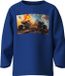 NAME IT - NMMVOTO LS NREG TOP - Jongens - Lange mouwen shirts - Maat 110 - Katoen - Blauw