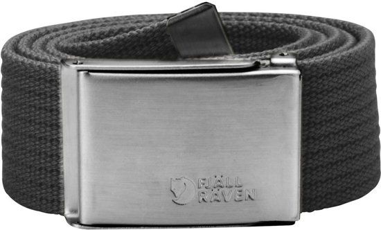 Fjällräven Canvas Belt Kledingriem - Unisex - Dark Grey