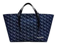 Desigual Shopper Arco Cahuil Shopping Bag Denim Dark Blue Donkerblauw
