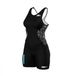 Z3R0D Korte trifunctionele jumpsuit voor dames Racer