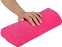 Bol Kleuren Hand Cusion Afneembaar Wasbaar Nail Art Zachte Spons Kussen - Duurzaam Salon Hand Rest Kussen Arm Rest Apparatuur (Rose)
