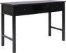 vidaXL Schrijftafel 110x45x76 cm Hout Zwart