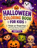 Halloween Coloring Book for Kids: Fun & Easy Designs for Kids