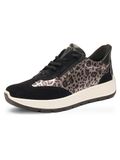 Ara New York dames instapper - Zwart multi - Maat 41,5
