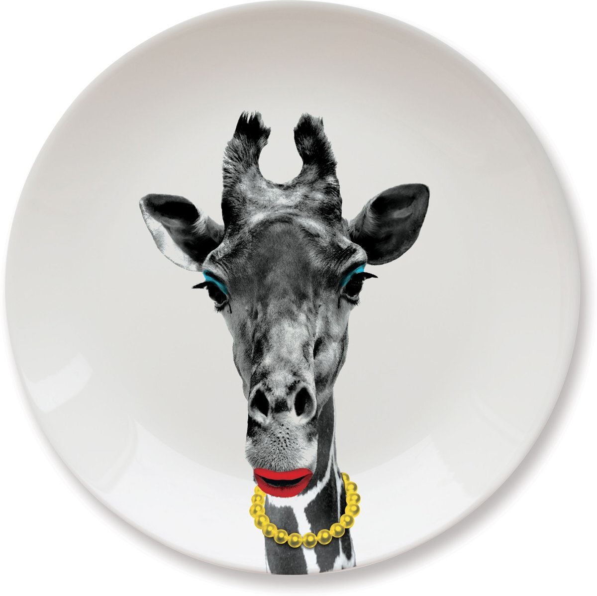 Mustard Wild Dining Dinerbord - Ã˜ 23 cm - Giraffe