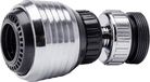 Wenko Robinet de cuisine 5 X 7 Cm Acier Chrome/noir