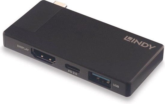 LINDY USB Hub 43336 Black