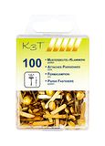 K3T monsterzakklemmen, 100 stuks, art.nr. 48349