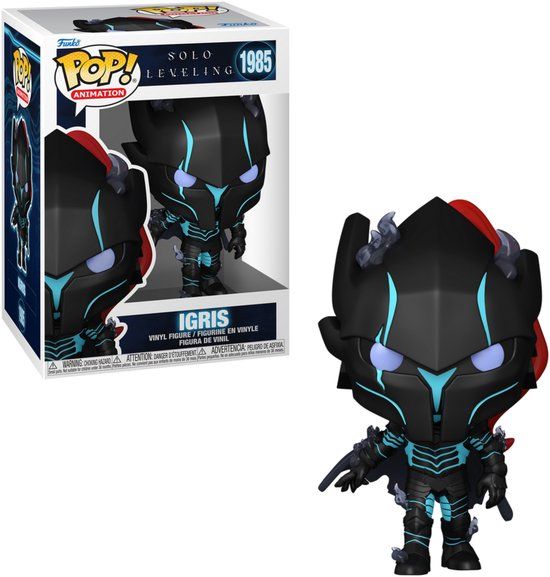 Funko Solo Leveling Igris (Chase Edition möglich) Vinyl Figur 1985 Unisex Funko Pop! - Neutraal - Standard