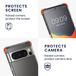 kwmobile telefoonhoesje geschikt voor Google Pixel 8 Pro - Hoesje met telefoonkoord - Back cover in zwart / transparant