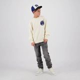 Vingino Nilfo Sweater with Logo - Beige/White