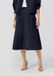 s.Oliver Relaxte midirok met elastische tailleband navy