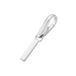 Giorgio Martello Milano Giorgio Martello letter I charm 2023 | bedel | gerhodineerd sterling zilver 925/000 | hanger | met karabijn