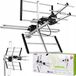 Vayox buitenantenne H/V VHF UHF VA0092 | 4K | 75 Ohm | 80 km | Zilver