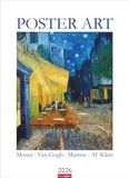 Poster Weingarten Poster Art Kalender 2026 - Monet, Van Gogh, Matisse, Kandinsky