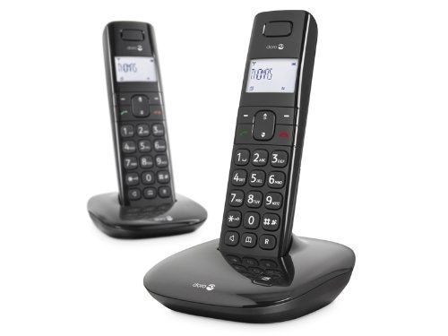 Doro Comfort 1010 Duo DECT Phone - Black
