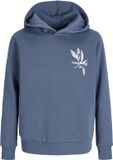 JJ REBEL JUNIOR JACK&JONES JREBIVAN SWEAT HOOD JNR Jongens Sweater 140 Polyester Katoen Vintage Indigo