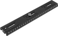 Explore Scientific Camerarail - Voor iEXOS-100 Montering - 1/4" Schroefdraad - Zwart