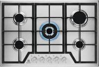 ELECTROLUX Cuisinière à gaz, 5 plaques de cuisson, 74,4 x 51 cm, KGS7536SX, acier inoxydable, brûleur Multi-Krone 4000W
