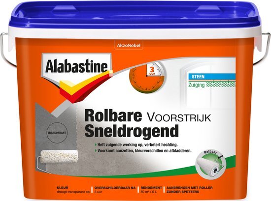 Alabastine Rolbare Voorstrijk Zuig&Hechting 5L