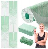 Myga Saliepalm Yogaset: Mat, Blok & Band - Complete yogaset