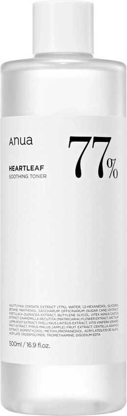 Anua Heartleaf 77% Soothing Toner 500 ml