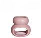 Merkloos Chubby Geurbrander roze Ø10xH9cm