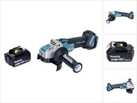 Makita DGA 521 G1X1 meuleuse d'angle sans fil 18 V 125 mm X-LOCK Brushless + 1x batterie 6,0 Ah
