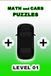 Math and Cars Puzzles: Add One Car to Correct the Equation Level 1