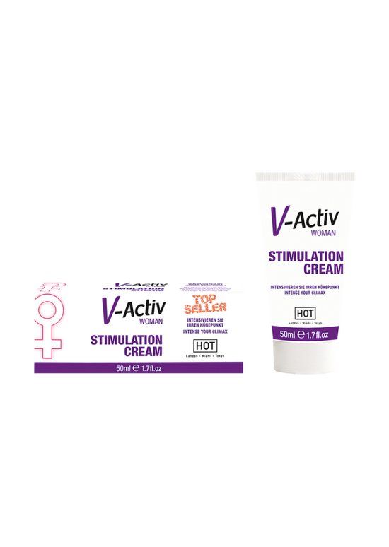 Hot V-Activ Stim.Creme Woman - 50ml
