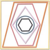 Sizzix Thinlits Die Set Shaped Frames 6stuks