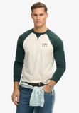 Superdry Vintage Athletic Baseball Top Heren XXL