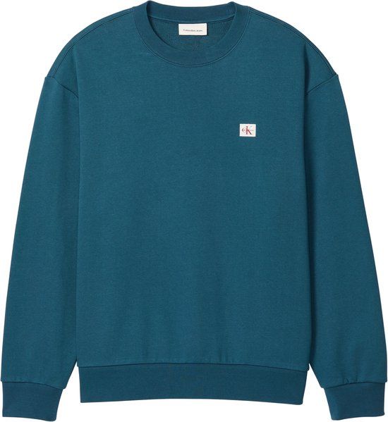 Calvin Klein Jeans Heren LS 350TERRY EU WHSL BADGE CREWNE LV04RC273G Sweater