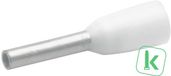 Klauke 469/8 adereindhuls 0.5qmm wit (100)