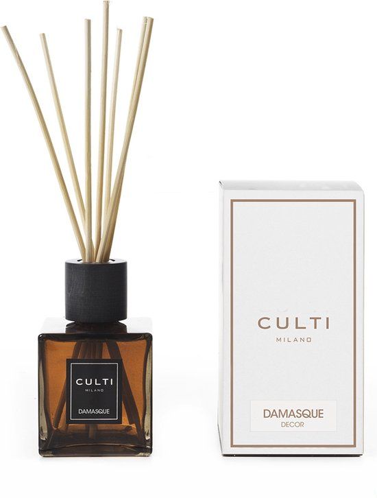 Culti Decor Classic Geurstokjes Milano Decor Damasque Diffuser 250ml