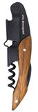 Vin Bouquet FID 1275 sommelier kurkentrekker 2-traps hout flessenopener wijn