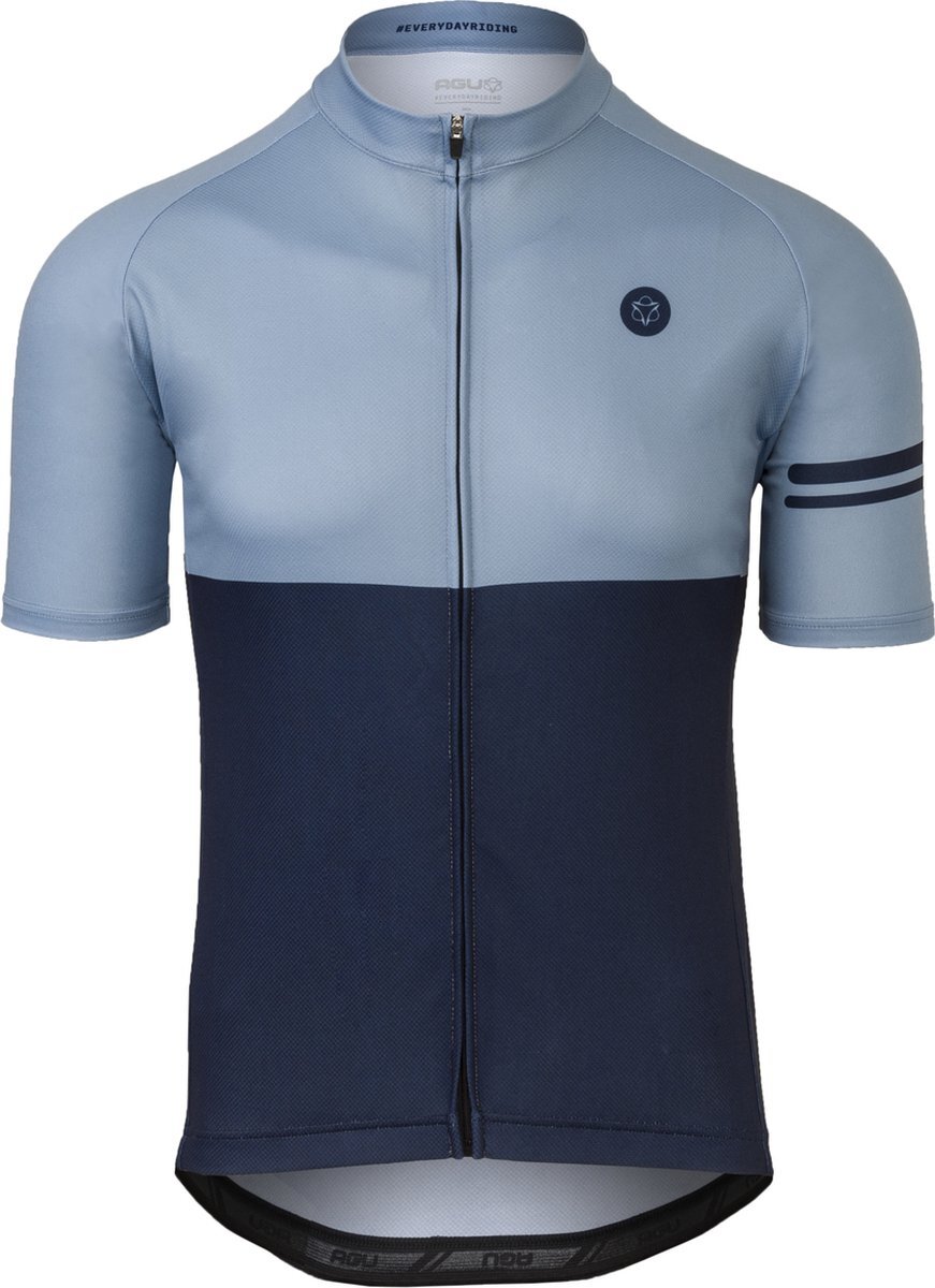 AGU Duo Fietsshirt Essential Heren - Blauw - M