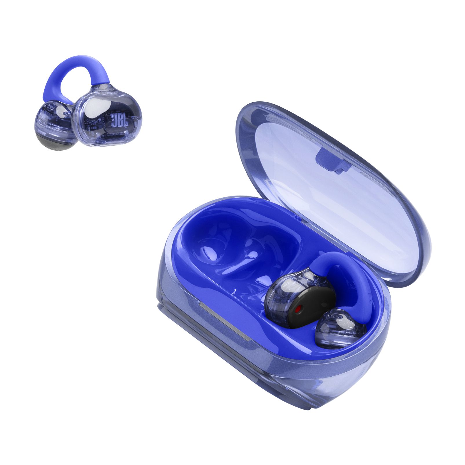 JBL Soundgear Clips True Wireless Ear-hook Earbuds - Blue