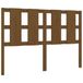 VidaXL Hoofdbord 140,5x4x100 cm massief grenenhout honingbruin