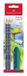 Faber-Castell 111517 Grafietpotlood HB, 2 stuks, Meerkleurig, Driehoekig, Inclusief gum, FSC-gecertificeerd