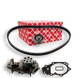 febi bilstein 45102 tandriemset met waterpomp, 1 stuk | Compatibel met: RENAULT TWINGO II