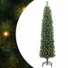 VidaXL Sapin de Noël artificiel vert 180 cm PVC et acier et plastique