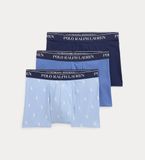 Polo Ralph Lauren Lot de 3 boxers en coton stretch bleu (XL)
