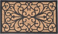 Luance Warm Welcome Tapis de porte - antidérapant - rectangulaire - naturel - 60 x 40 cm