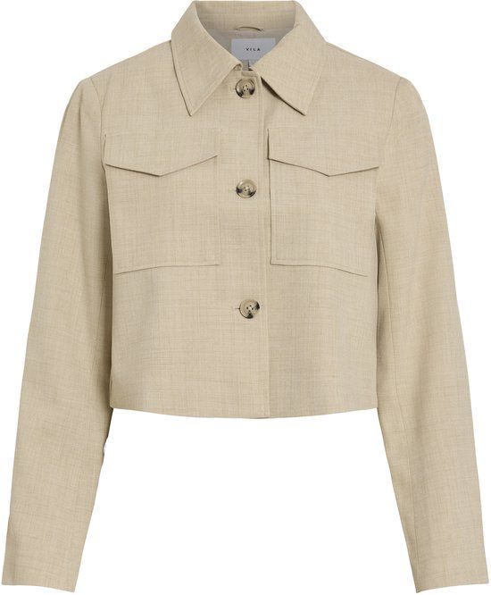 Vila Blazer Virosa Jacket 2 14116328 Super Light Natural Dames Maat - W44