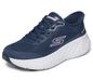 Skechers dames GO WALK MAX CUSHIONING FLEX REMI sportschoenen, Navy Textile/Pink Trim, 41 EU