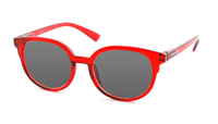 Vista Bonita NOVA – Zonneleesbril UV400 – Sterkte +1.50 – Kleur Aztec Red – Unisex model – Licht en hip – Ronde pasvorm – Flexveren - Inclusief etui en doekje
