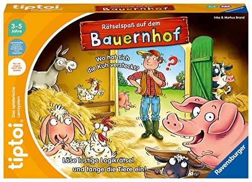 Ravensburger Tiptoi® Puzzelplezier op de boerderij